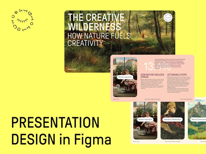 Cover image for PRESENTATION DESIGN in Figma