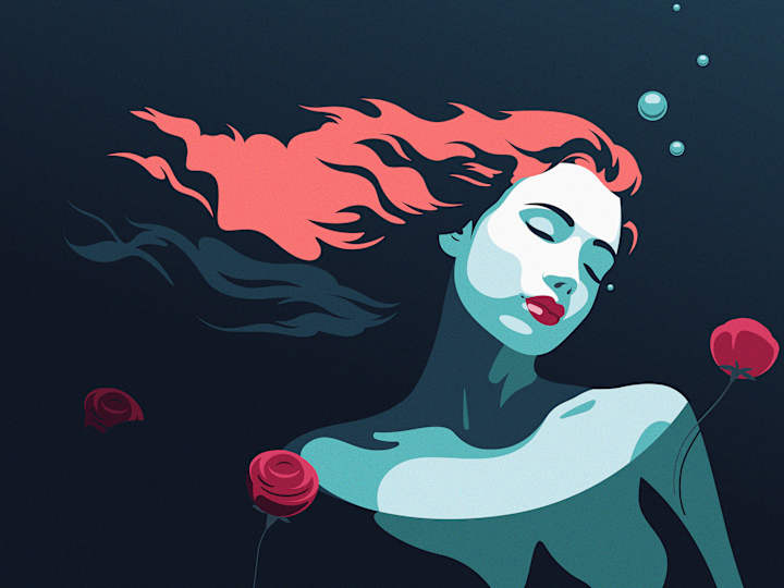 Cover image for "Ophelia" - Final version, daily art