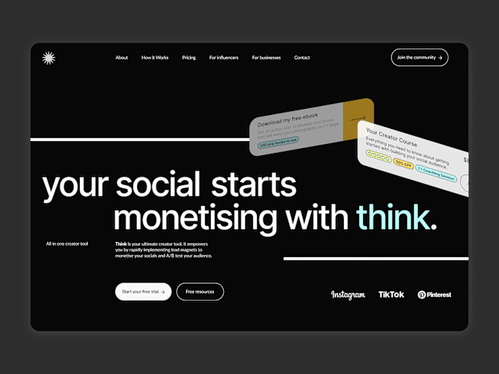 Cover image for Figma Website Design