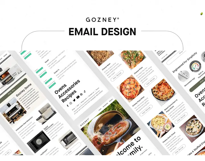 Cover image for Gozney | Email Designs