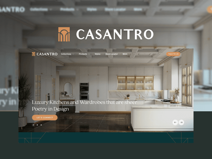 Cover image for Casantro | Luxury Kitchens and Wardrobes | Bangalore, Hyderabad…