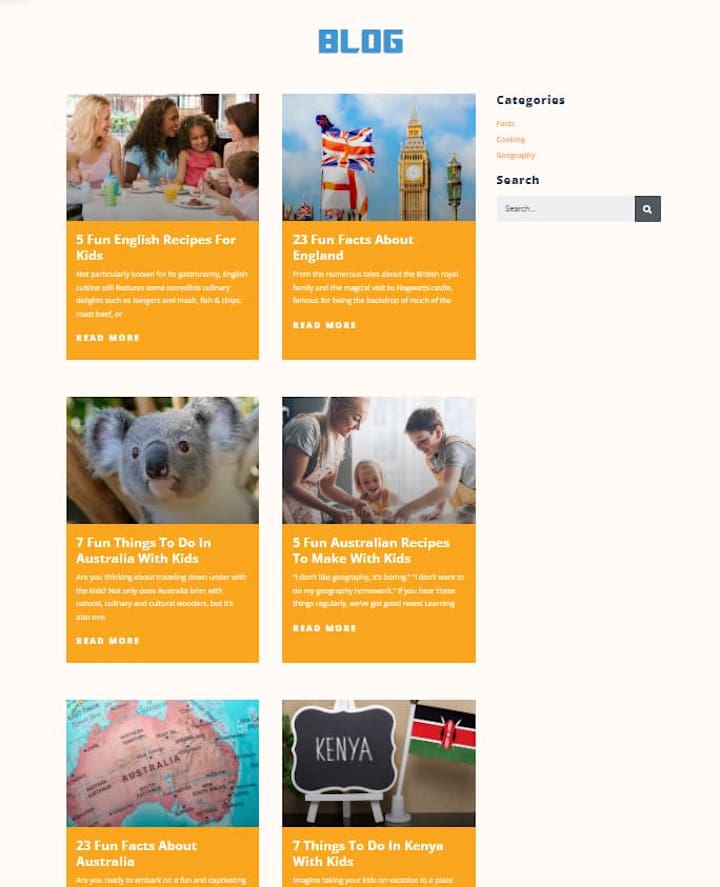 Cover image for Blogs & Children's Stories | The Landmark Kids