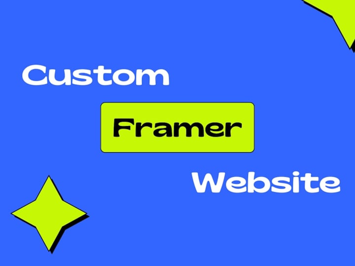 Cover image for Custom Framer Website Design and Development