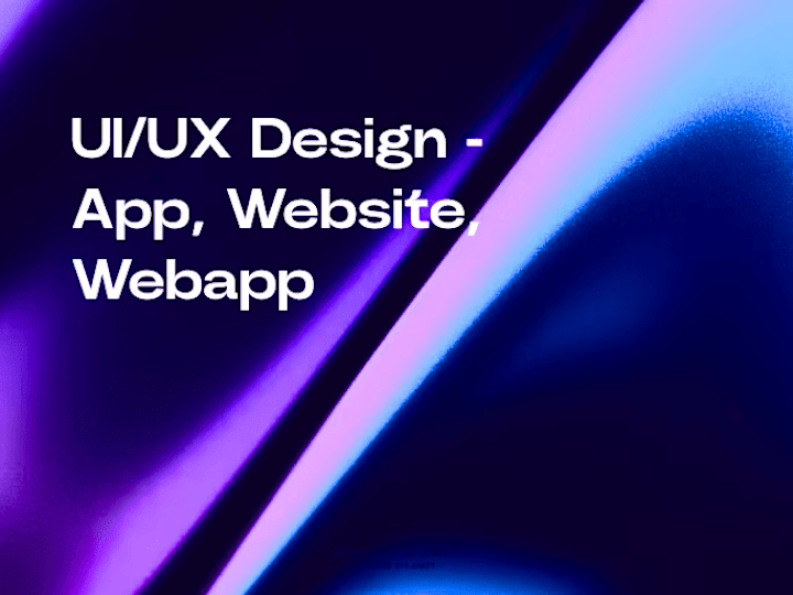 Cover image for  🔥 UI/UX Design - Website, App, Webapp