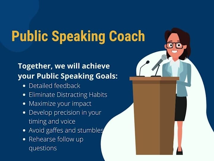 Cover image for Public Speaking Coaching