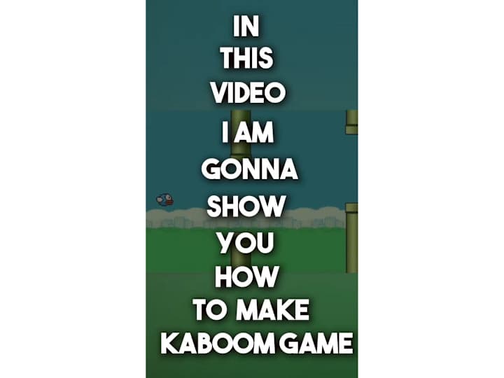 Cover image for Crafting a Flappy Bird Clone with Kaboom.js on Replit Shorts