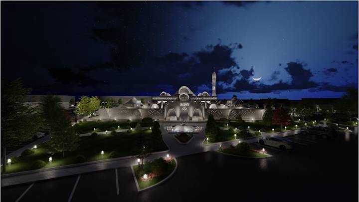 Cover image for Contemporary designed mosque