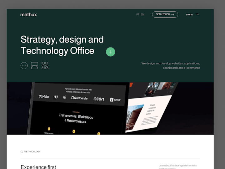 Cover image for mathux - UI Design & Webflow Development 