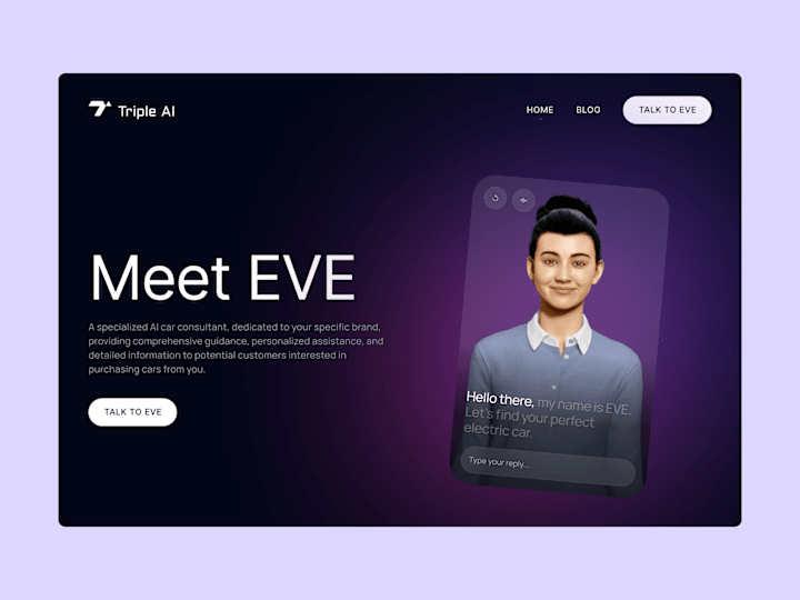 Cover image for Triple AI – Webflow Website