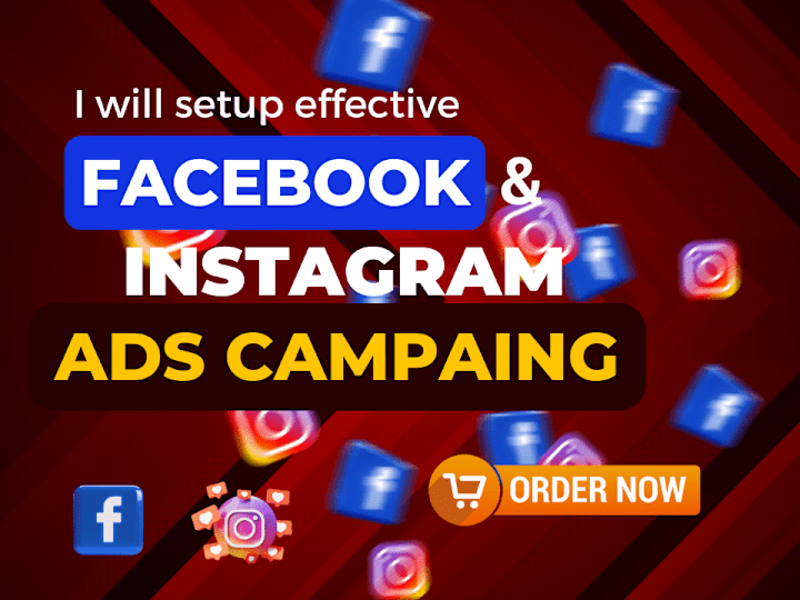 Cover image for I will Setup effective facebook and instagram ad campaigns 