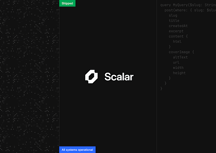 Cover image for Scalar - SaaS Website Template Design
