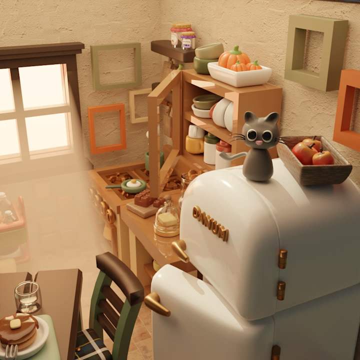 Cover image for Cozy Kitchen - Blender Exercise