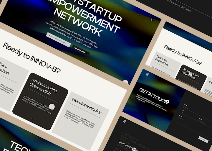 Cover image for INNOV-8 Landing Page