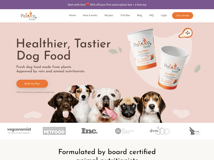 Cover image for Shopify Landing page for Pet