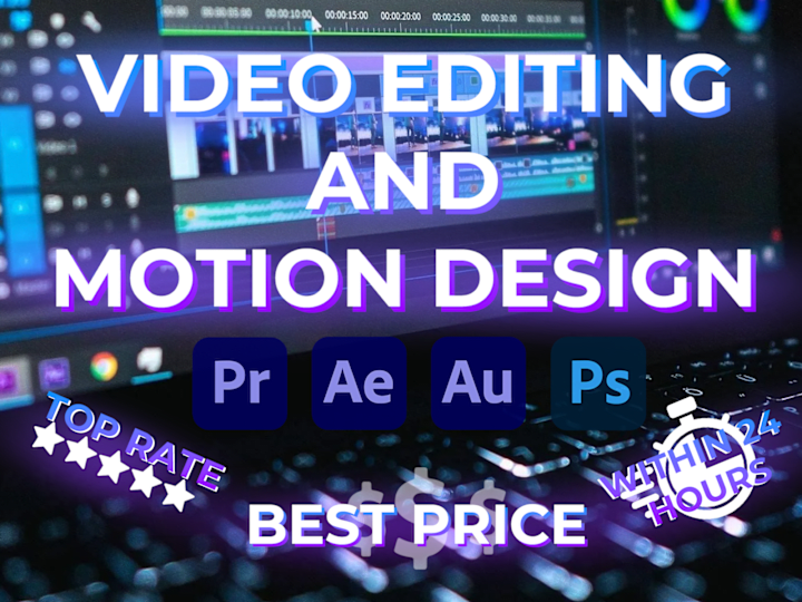 Cover image for Video Editing & Motion design