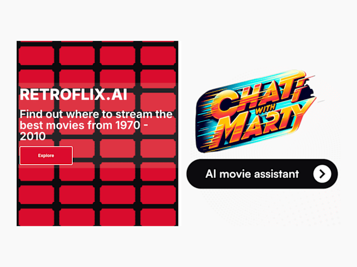 Cover image for RetroFlix | AI Chatbot and Web Development