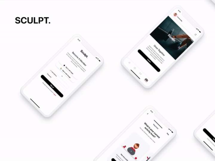 Cover image for Sculpt. Fitness App