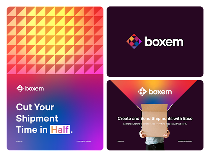 Cover image for Boxem Brand Identity