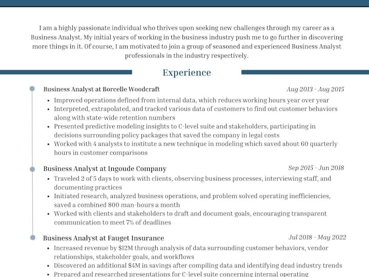 Cover image for Executive Resume Revamp for Industrial Director