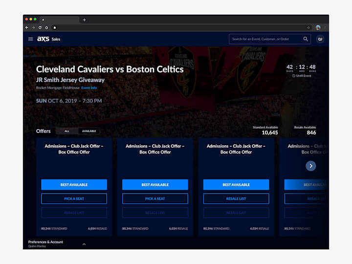 Cover image for B2B Ticket Sales Software