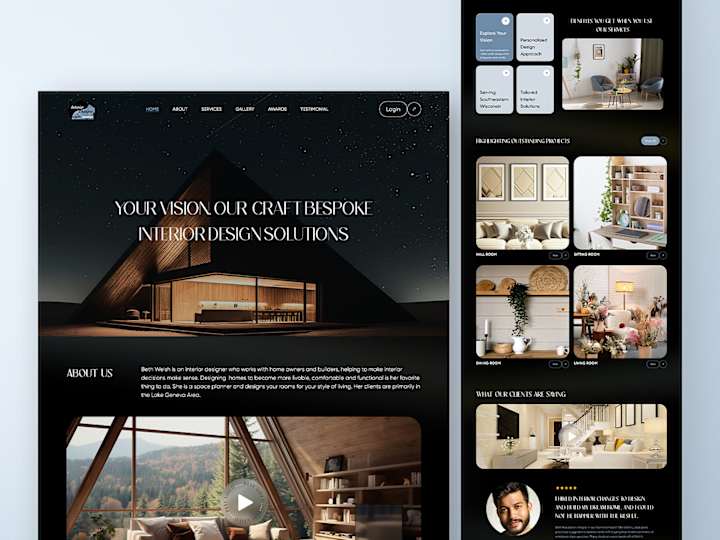 Cover image for Website Design of Interior Changes