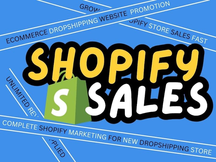 Cover image for Help Shopify Website make Sales Shopify Marketing TikTok Shop 