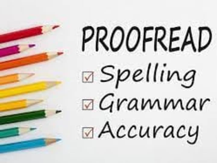 Cover image for Proofreading & Editing Services