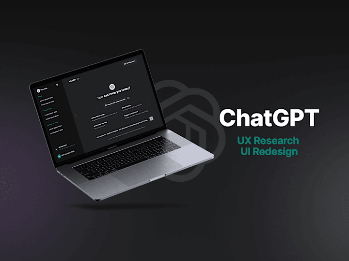 Cover image for ChatGPT UX Research UI Redesign