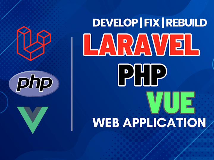 Cover image for Laravel and Vue.js Web Applications