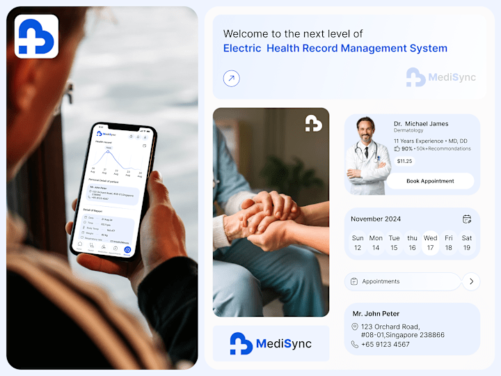 Cover image for Electronic Health Record Management Sysytem App