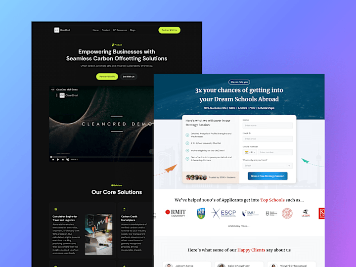 Cover image for Framer Landing Page (Design + Development) ⚡️