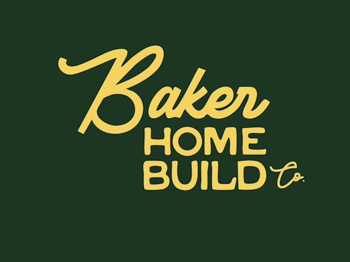 Cover image for Baker Home Build Co. Brand Identity Design