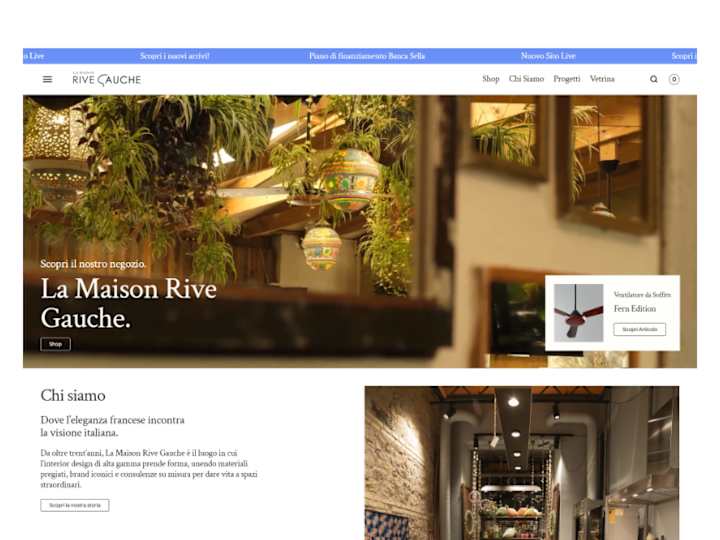 Cover image for Modern E-commerce Website for Luxury Furniture Brand