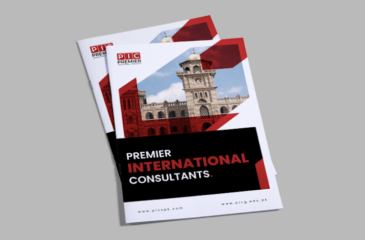 Cover image for Brochure Design for Premier International Consultants on Behance