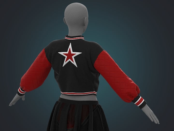 Cover image for Deliver High Quality 3D Garment For Game, Character and Unisex 