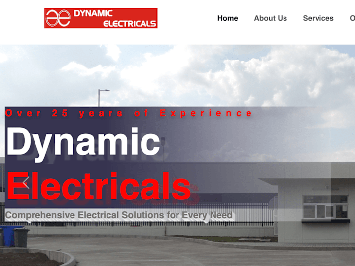 Cover image for Dynamic Electricals (Design + UI/UX+ CMS + Website)