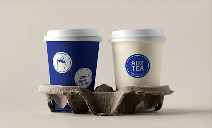 Cover image for Auztea Hot Dog & Boba Branding