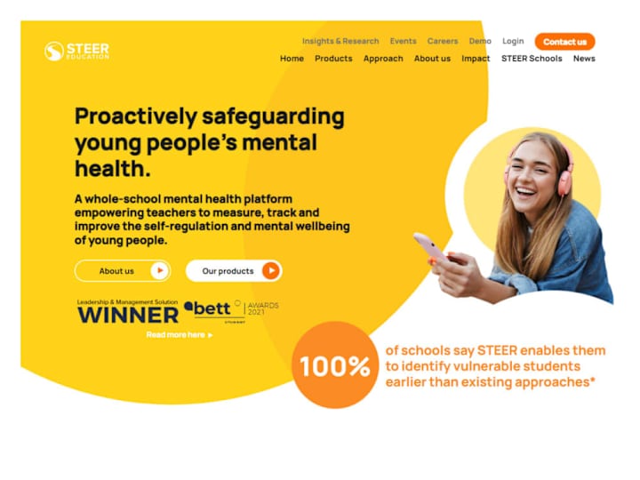 Cover image for STEER Education: Safeguarding Young People’s Mental Health and …