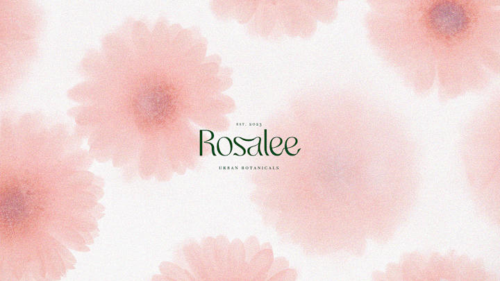 Cover image for Rosalee — brand identity 