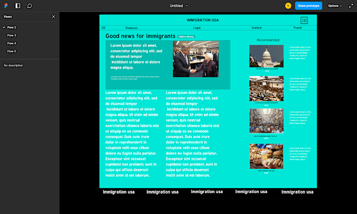 Cover image for A webpage for news and other updates