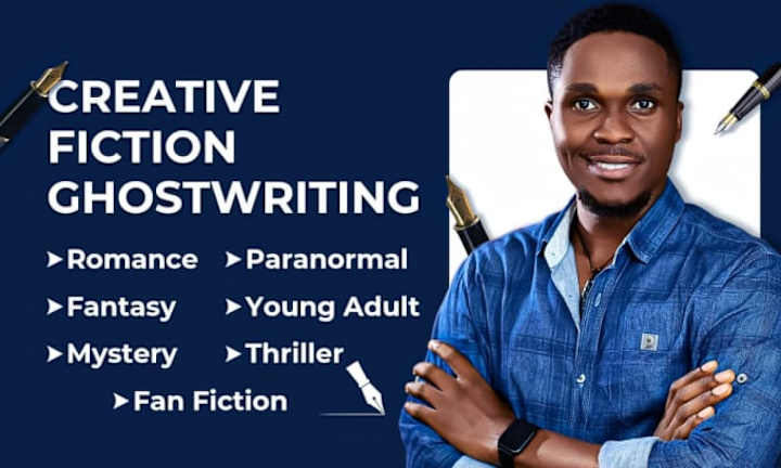 Cover image for Ghostwriting | Fiction at its absolute best