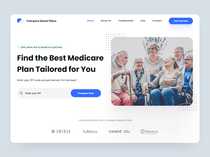 Cover image for Home | Compare Senior Plans