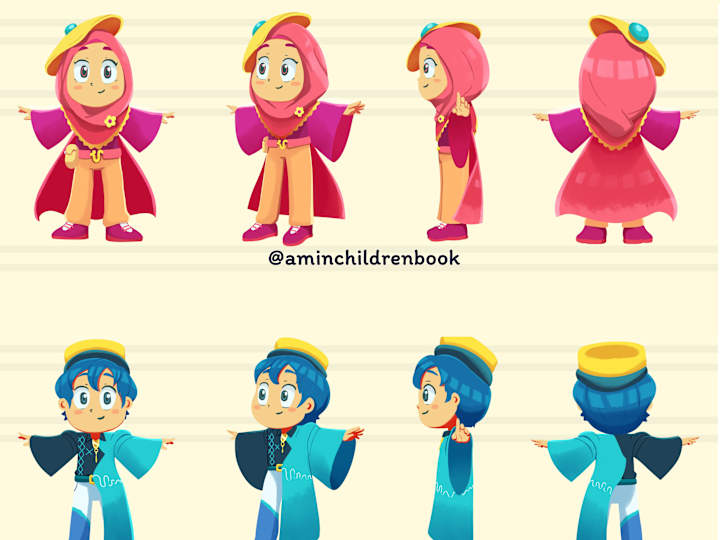 Cover image for Character Design - Character Sheet