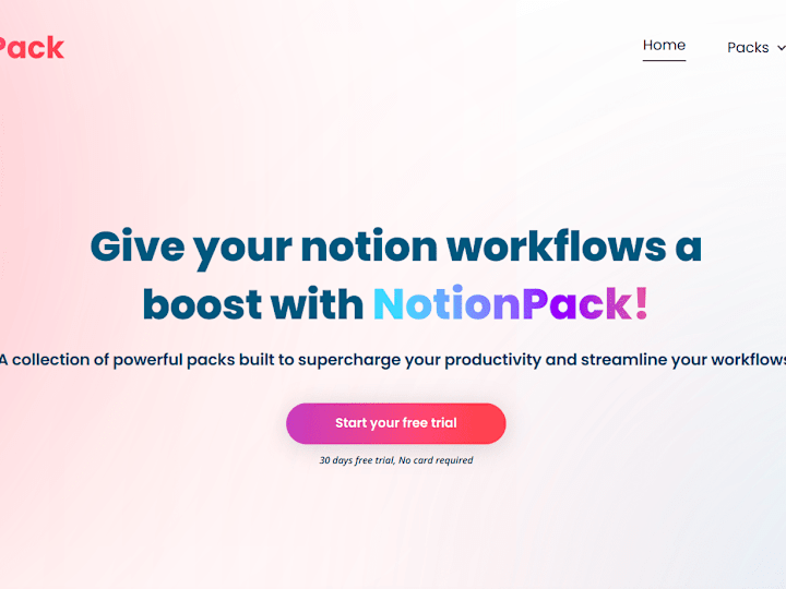 Cover image for NotionPack