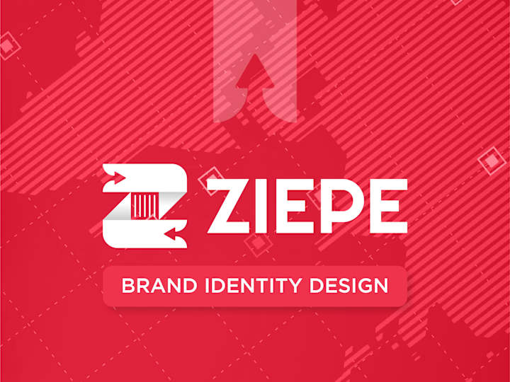 Cover image for Ziepe Logistics Logo and Brand Identity Design