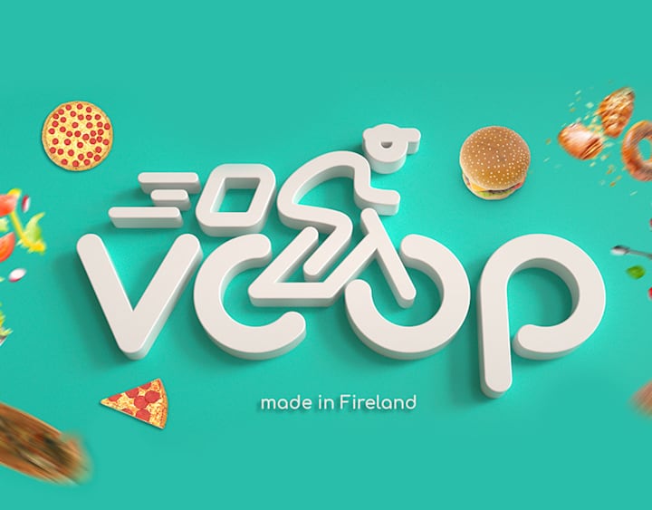 Cover image for "Voop" food delivery | Social media :: Behance