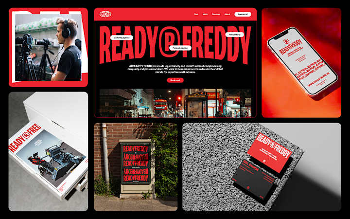 Cover image for ReadyFreddy - Brand Identity