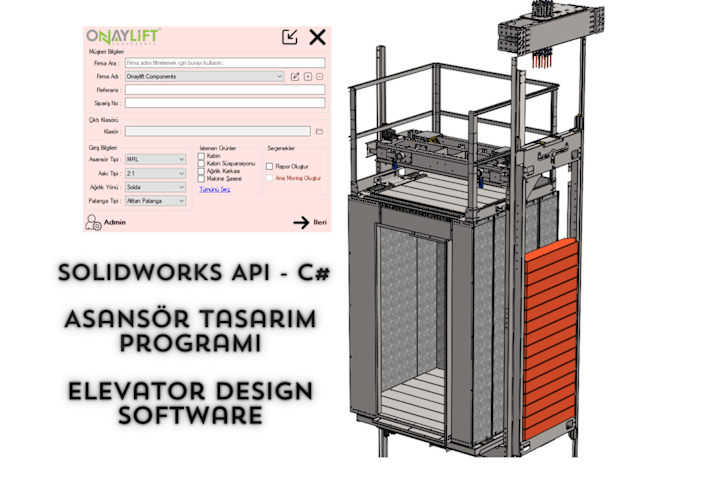 Cover image for Automated Elevator Design Program by Solidworks API and C#