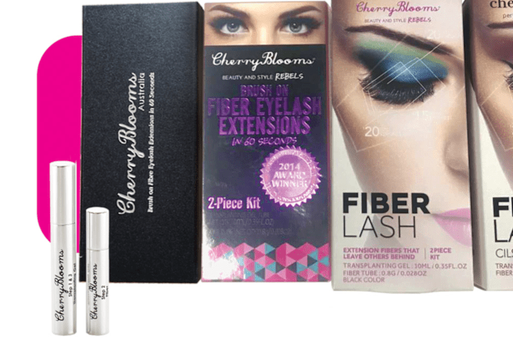 Cover image for Cherry Blooms Lash Product Design
