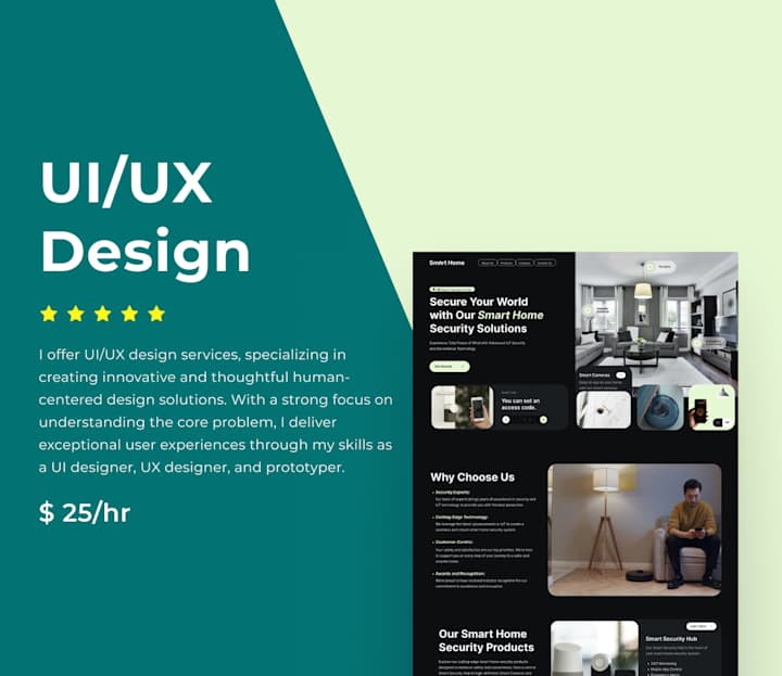 Cover image for UI/UX Design